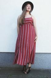 Summer look: Maxi boho dress