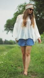 Lace Embroidered Blouse