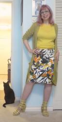 Bigass Weekend Wrap-Up: Friday Lemon-Lime, Forest Urbanite, Leopard and Orange in Van, Closet Swap, Wooly Monday