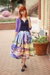 A Palette of Possibilities with Autumn Forest Skirt