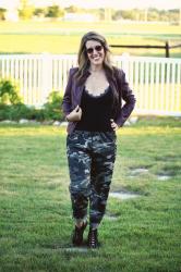 Thursday Fashion Files Link Up #181 – Lace & Camo Combo {Eva Trends}