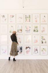 Rachel Parcell HQ Gallery Wall Reveal…