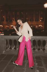 Pink Pants from Day to Night
