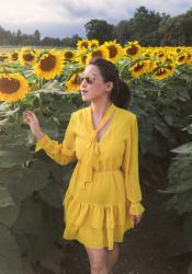 Sunflower Dress + Baby Basics Favorites
