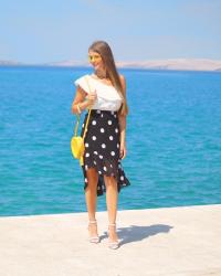 POLKA DOT SKIRT