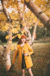 My Favorite Yellow Birches & Coat