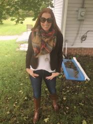 I love a enormous scarf and my Tall Boot roundup!