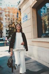 Fall in Paris : The Brunette x La Redoute