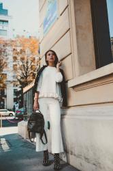 Fall in Paris : The Brunette x La Redoute