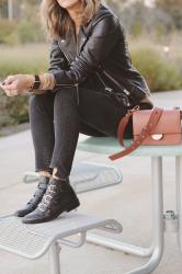Chic Fall outfit + New Bag love (affordable too!) 