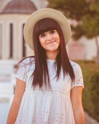 White Linen Dress