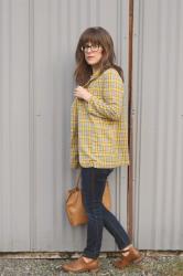 Plaid Blazer