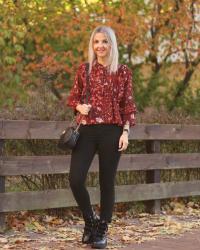 Flowerprint Blouse