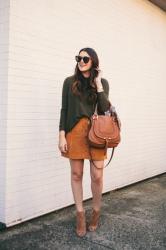 Pumpkin Spice Skirt