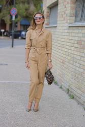 How to wear: the utility jumpsuit trend