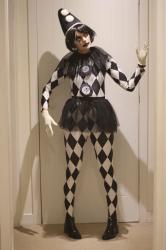 Costume Ideas | Evil Harlequin Doll