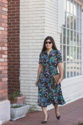 Floral Shirtdress