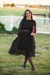 Thursday Fashion Files Link Up #185 – Black Lace Dress {Eva Trends}