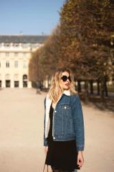 Comment porter la veste en jean fourrée : ma version décontractée