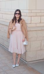 Taking My Spring Midi Dress Into Fall