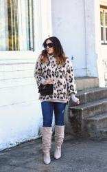 Neutral Leopard Sweater