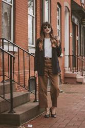 Boyfriend Blazer + Cropped Pant