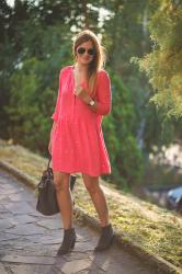 Vestido Coral