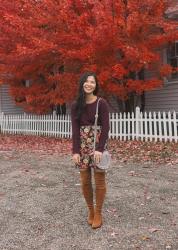 Fall Foliage in Hudson, New York
