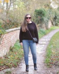 Wardrobe Basics Black Jumper Outfit