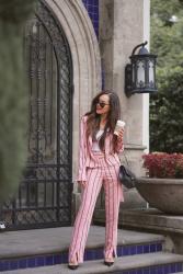 Striped Suit