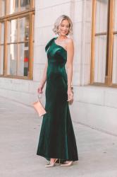 Fall or Winter Black Tie Formal Dress