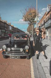 Vintage Car + Look of the day - London