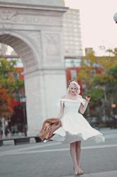 Ivory in Fall || TPDC Tilly at Washington Square Arch