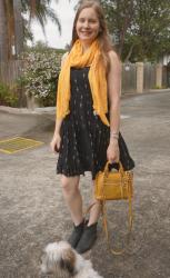 Dresses, Ankle Boots, Scarves and Rebecca Minkoff Bags For Spring