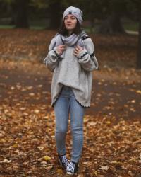 Bonnet et écharpe allée du foulard