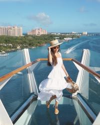 Ruffles for days! Bahamas with Royal Caribbean