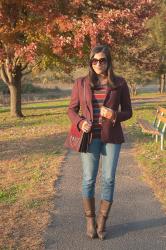 {outfit} Jewel Tones at Sunset