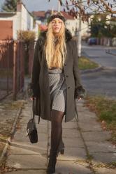 On Trend: Fur Black and Cashmere