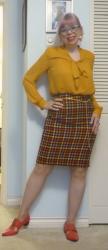 Turmeric and Rainbow Plaid Turmeric and Rainbow Plaid
