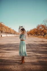 La robe Sezane parfaite – Elodie in Paris