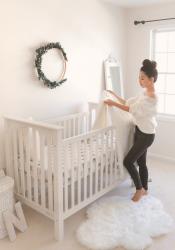 Pottery Barn Sale // Low Crib for Petite Parents
