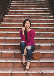 Pink Chenille Sweater + Cyber Monday Sales