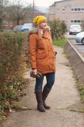 A Colourful, Stylish Walking the Dog Outfit With Crazy-Comfy Boots #iwillwearwhatilike