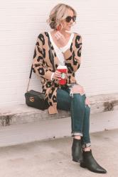 Leopard Cardigan