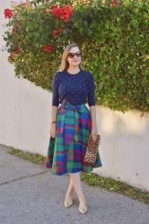 The Perfect Plaid Skirt