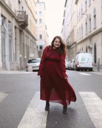 La parfaite robe bordeaux 