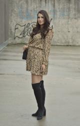 The Cutest Leopard Dress 