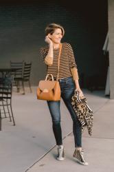 Bloomingdales Loves Stripes and Leopard
