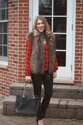 Red Plaid & Sequins & Confident Twosday Linkup