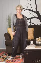 Distressed Overalls & Lounge Joggers